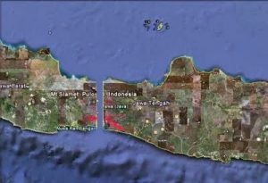 pulau jawa terbelah dua